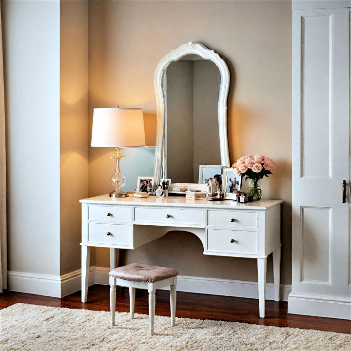 chic dressing table for style and convenience