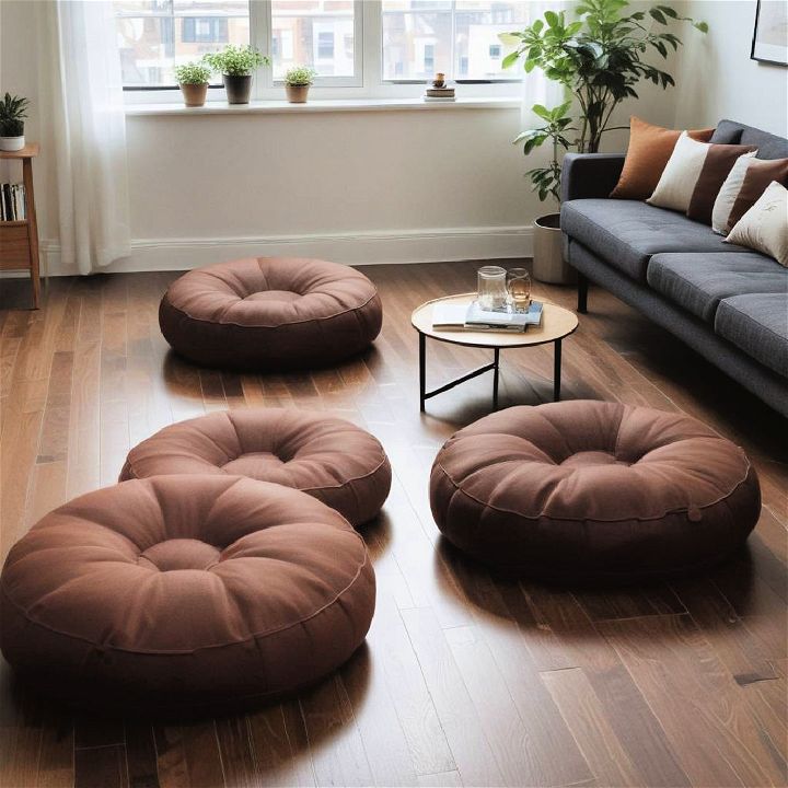 chocolate brown cushions