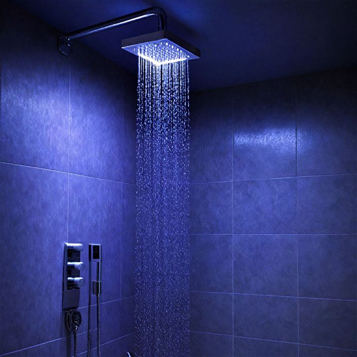 chromatherapy lighting for shower