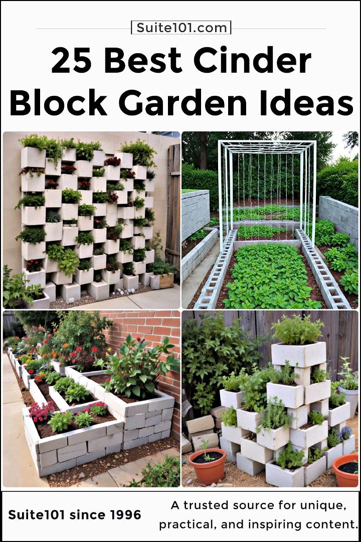 cinder block garden ideas to copy