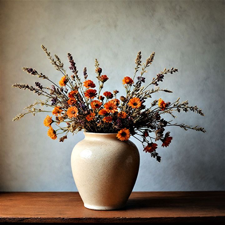 classic and earthy ceramic vase