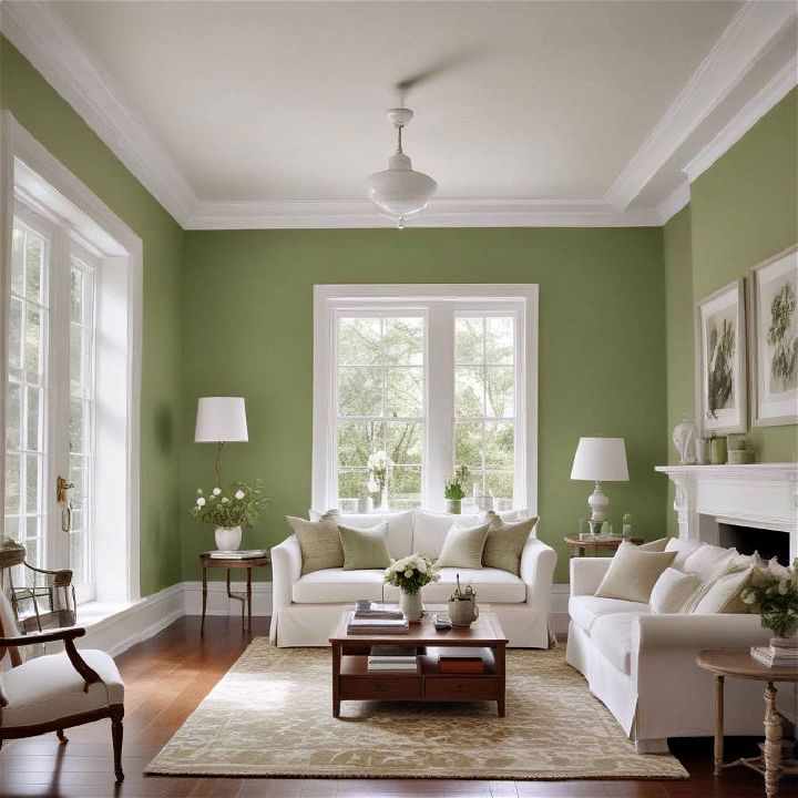 classic bright white ceiling paint