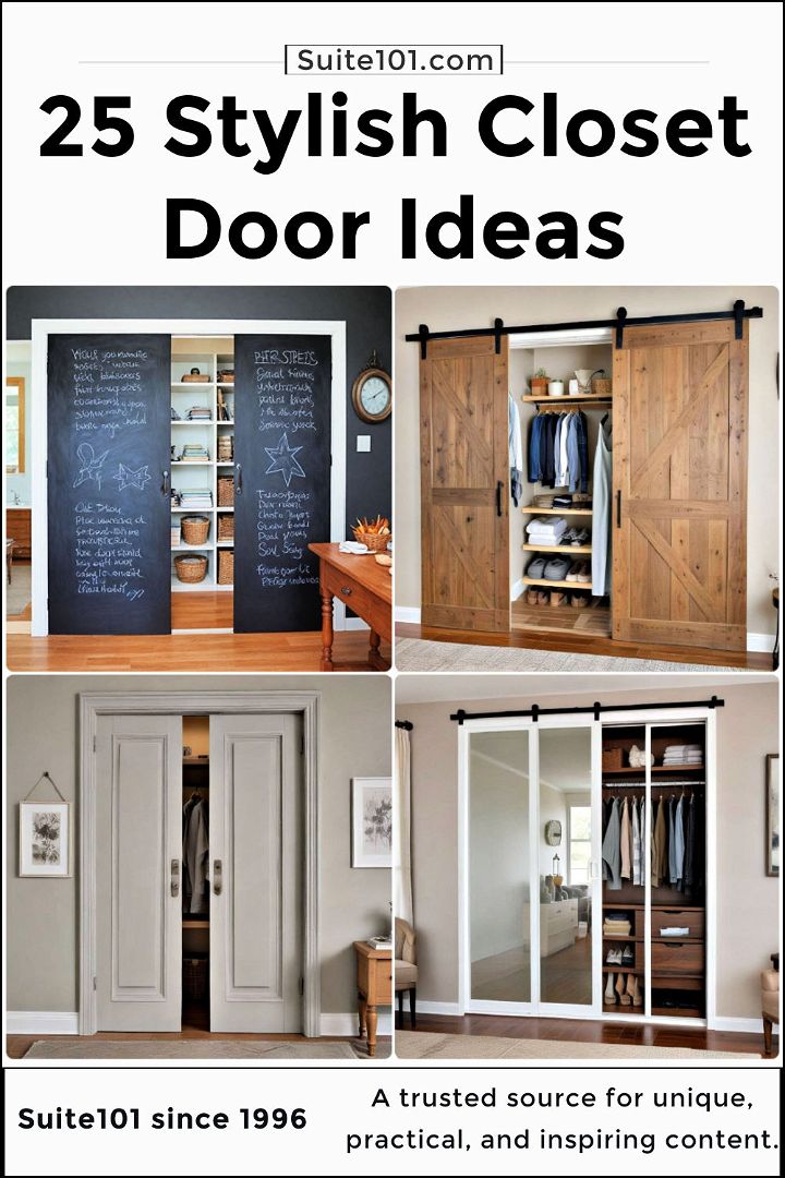closet door ideas to try
