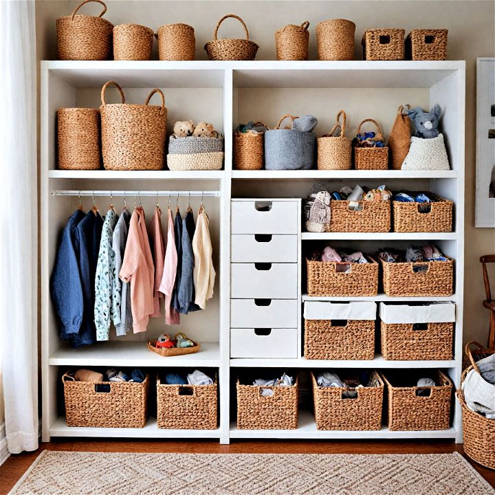 closet organizer system