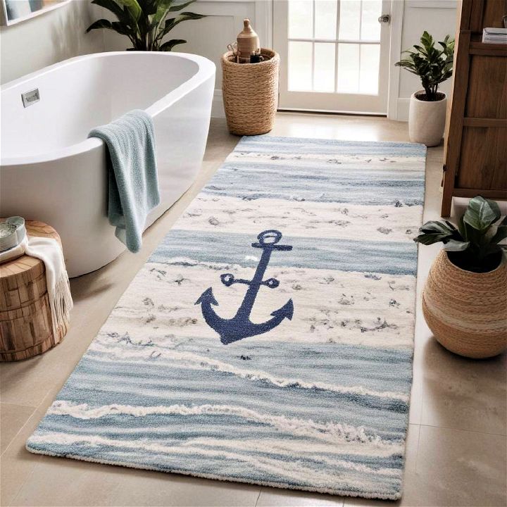 coastal inspired rug