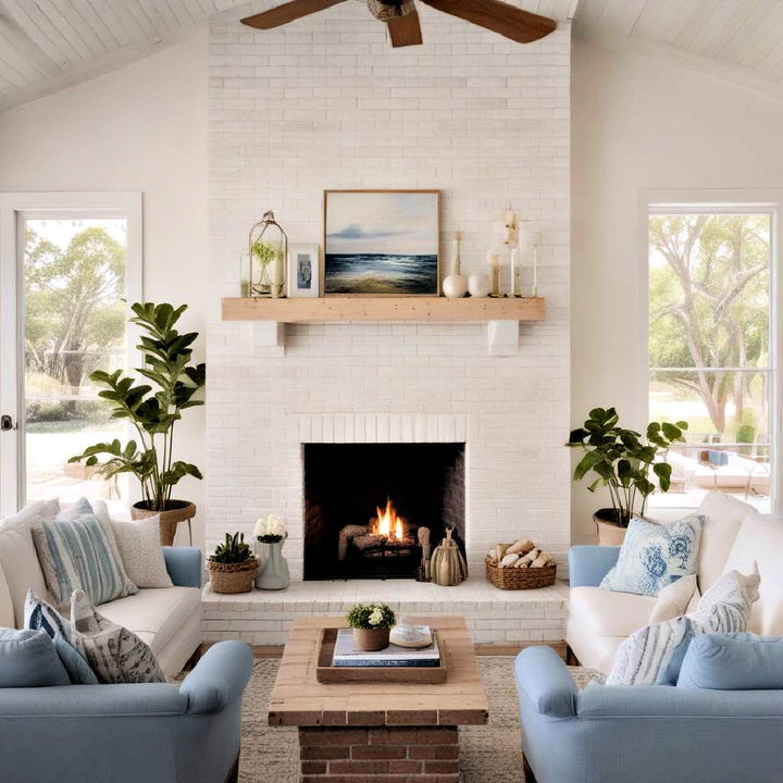 coastal vibes for relaxed atmosphere