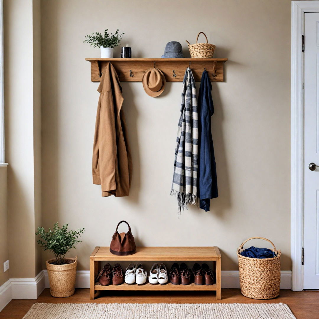 coat rack to keep outerwear organized