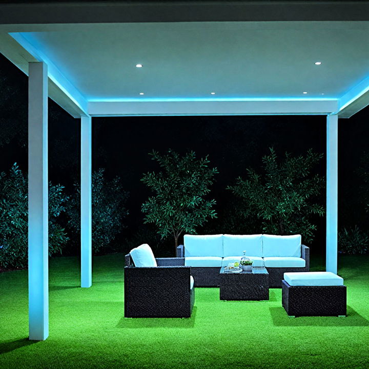 color changing led lights for pergola