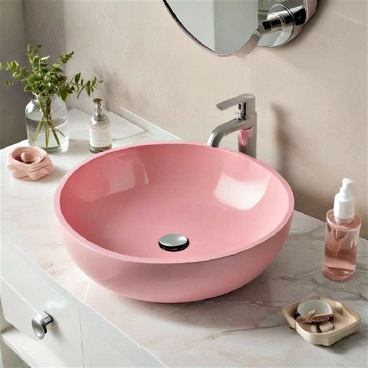 colorful and unique sink basin