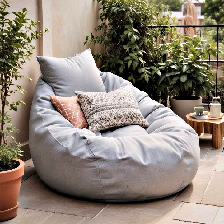 comfortable outdoor bean bag chair