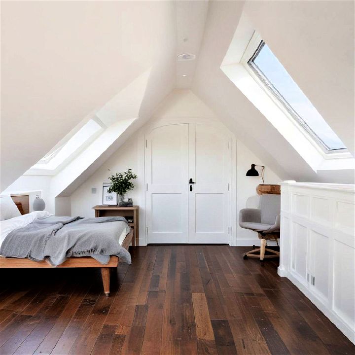 comfortable attic conversion
