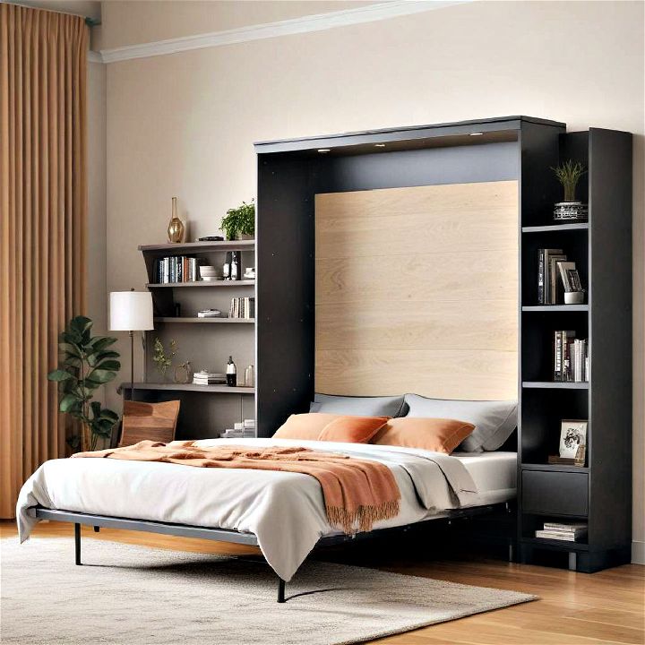 comfortable year round with a murphy bed