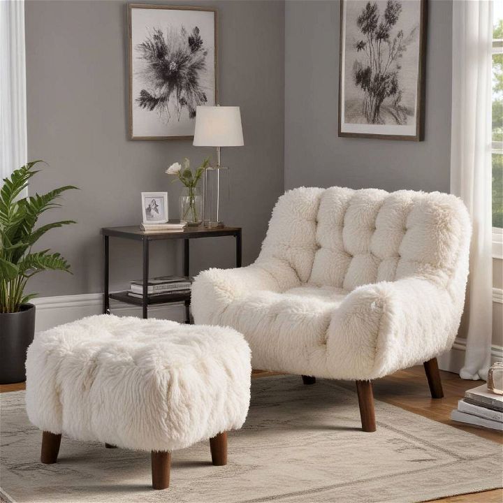 comfy bedroom chairs with plush cushioning