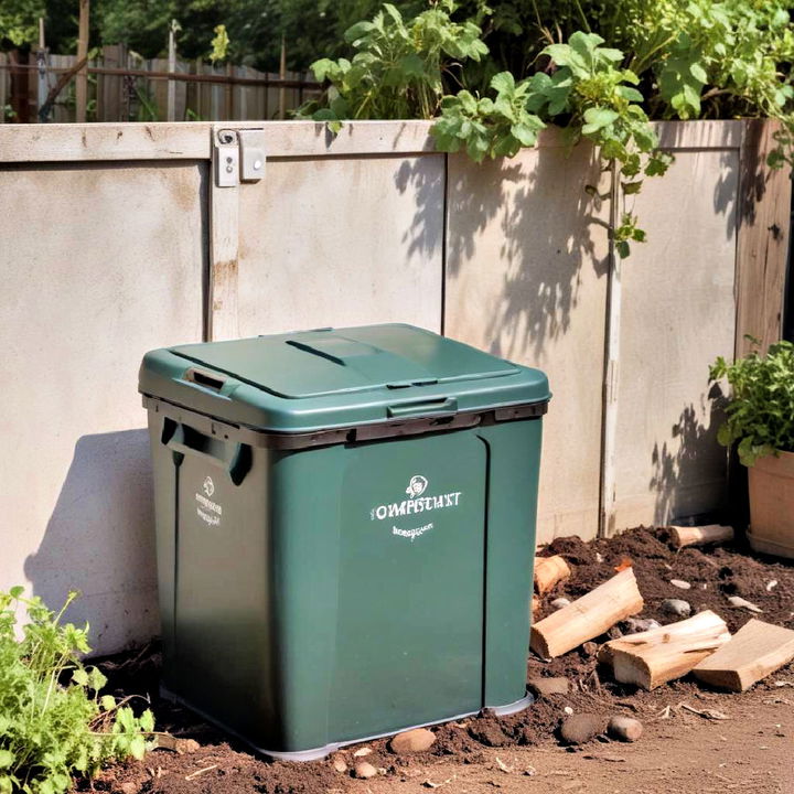 compost bin to recycle kitchen scraps