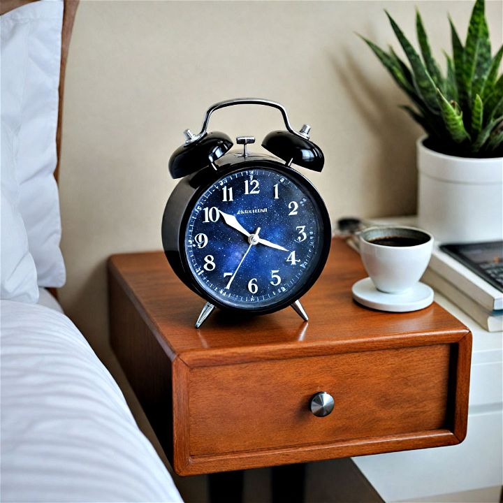 convenient and stylish alarm clock