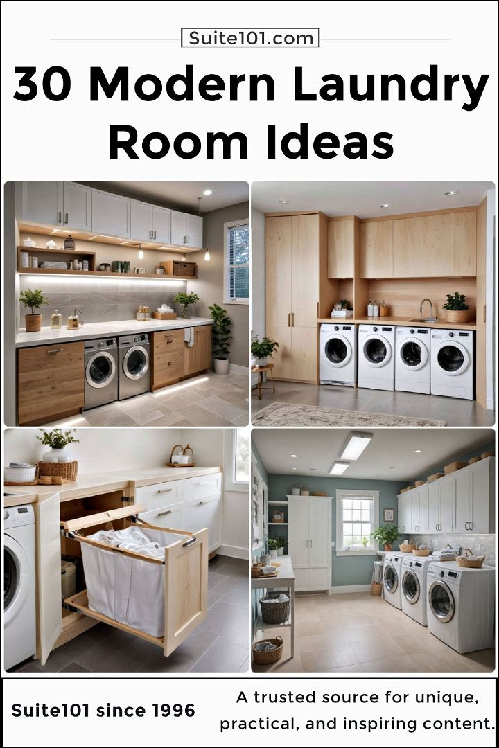 cool modern laundry room ideas