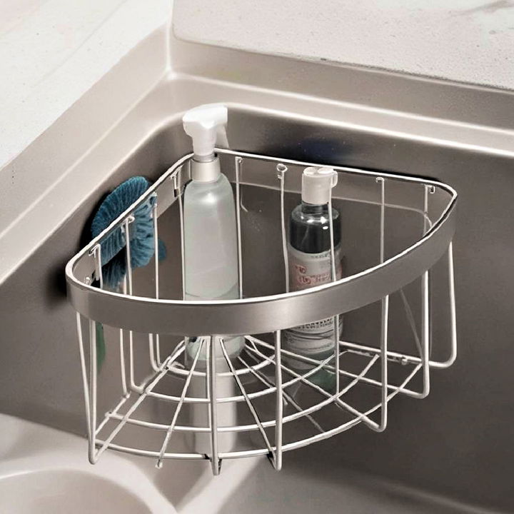 corner sink caddy