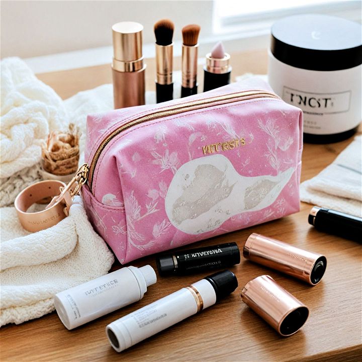 cosmetic pouches for travel size items