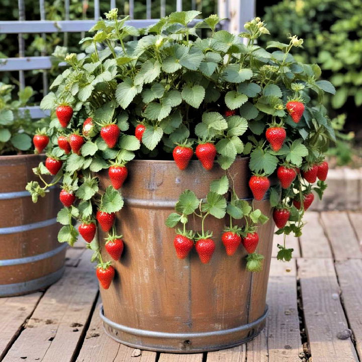 cost effective recycled container planter