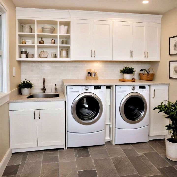 countertop cabinets for laundry room