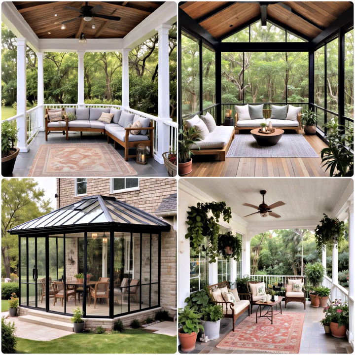 covered porch ideas