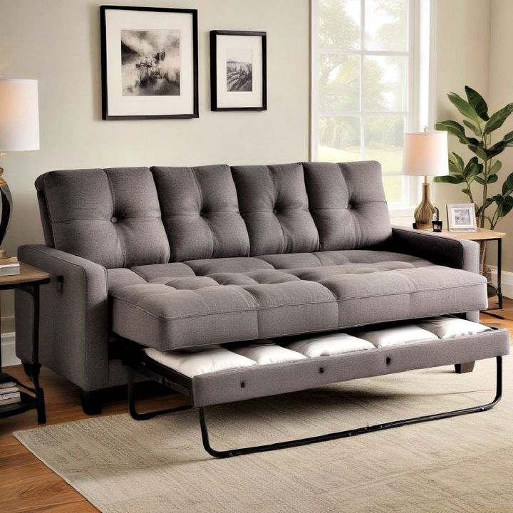 cozy and comfy sleeper sofa