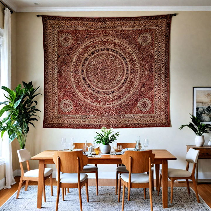 cozy and inviting tapestry decor