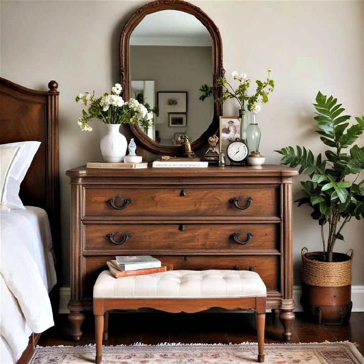 cozy and timeless vintage furniture