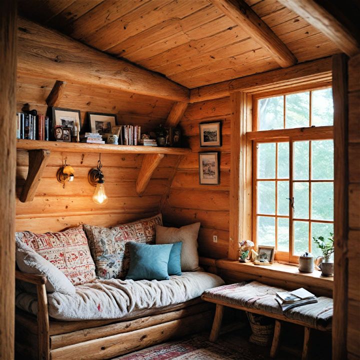 cozy and tranquil reading nook