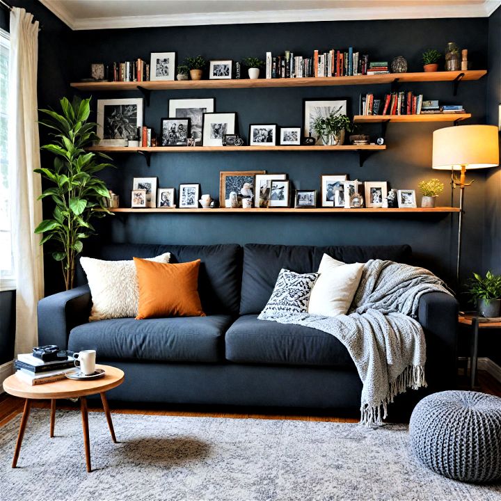 cozy corner for reading or unwinding