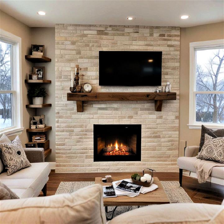 cozy corner setup to add warmth