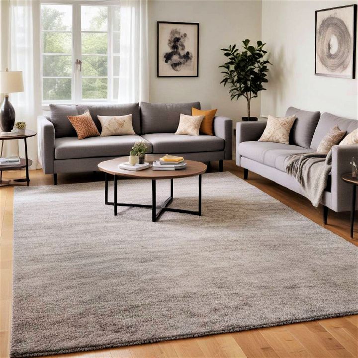 cozy minimal rugs