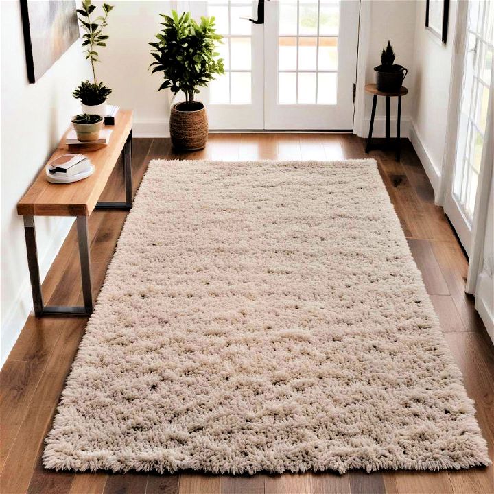 cozy textured rug
