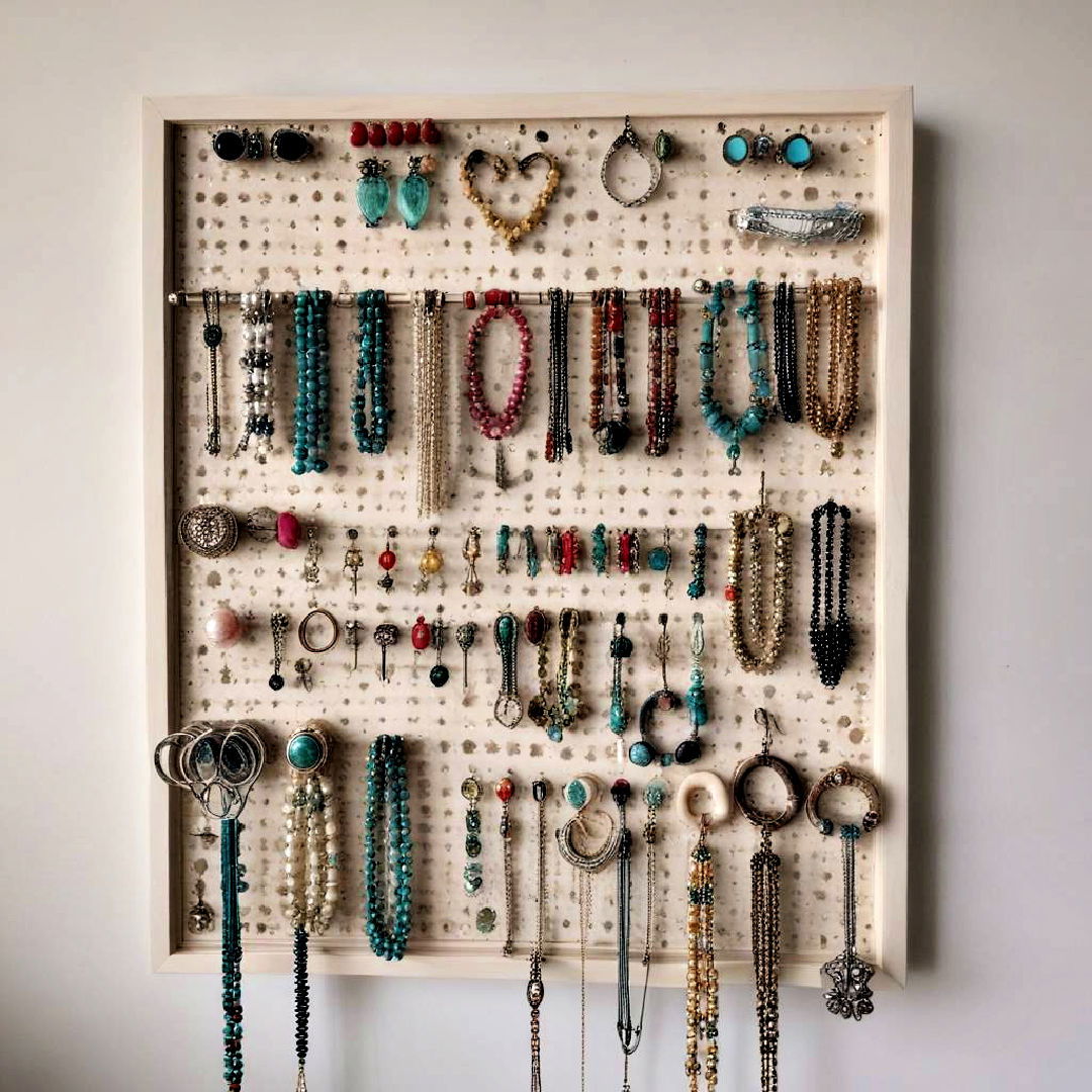 create a stylish jewelry holder