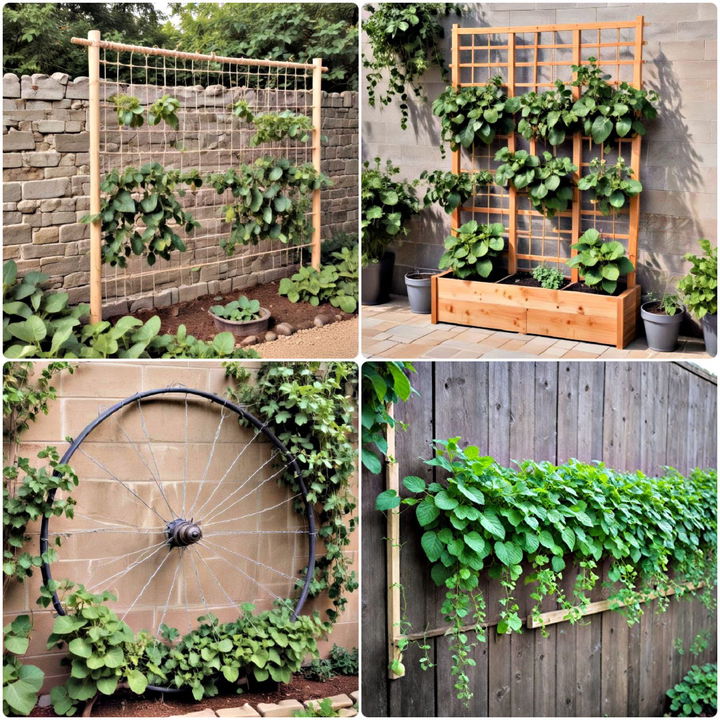 cucumber trellis ideas