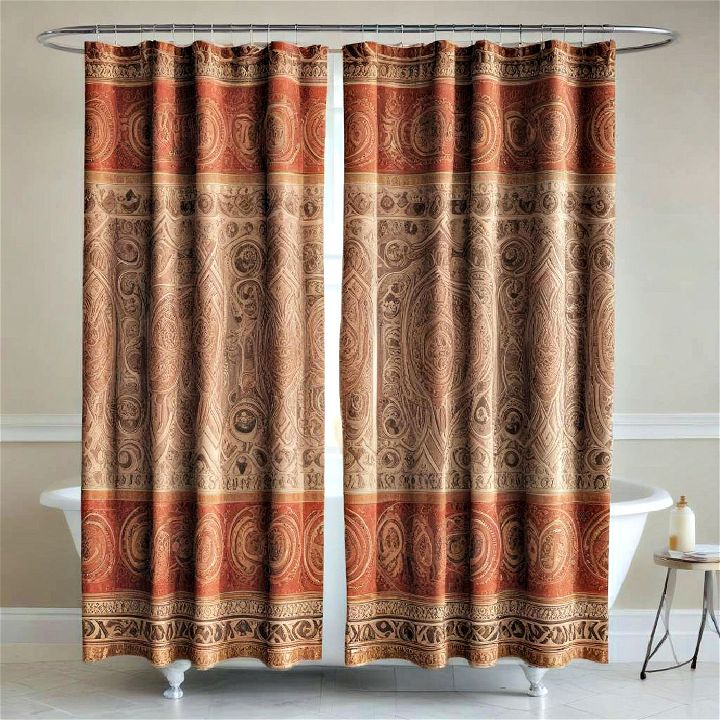 culturally inspired curtain