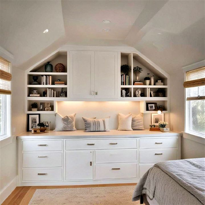 custom cabinetry to maximize storage
