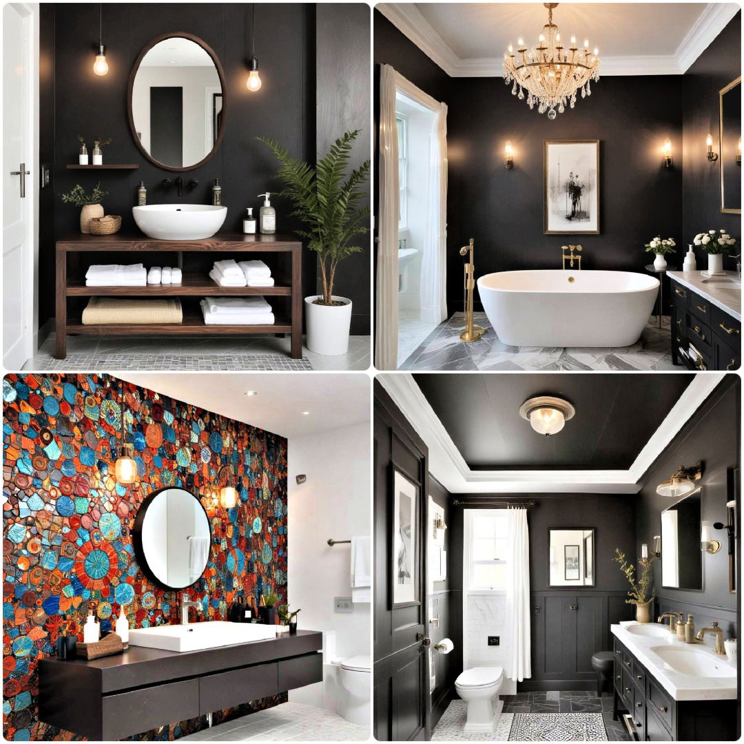 20 Gothic Bathroom Ideas for Dark and Dramatic Designs