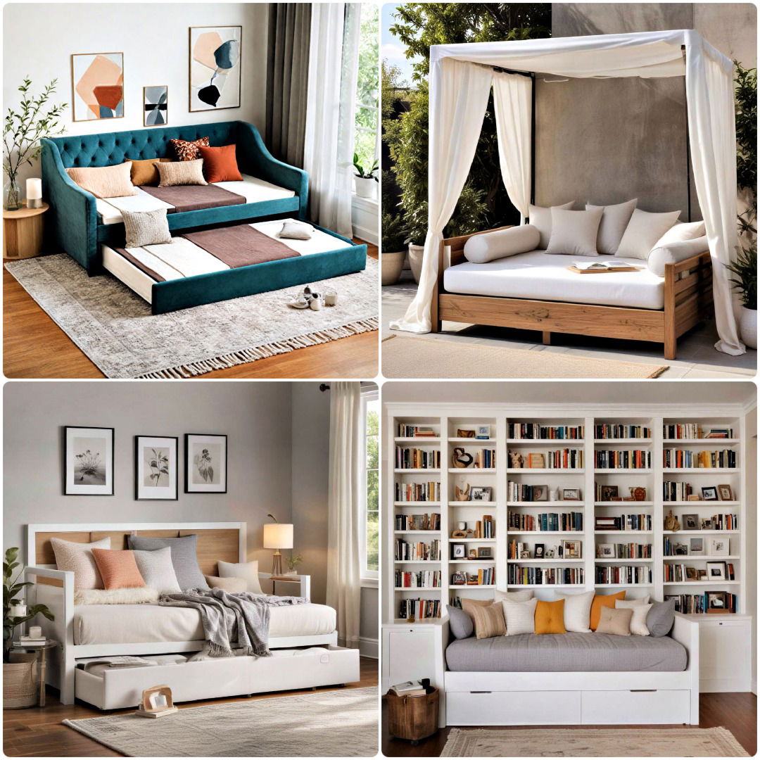 25 Modern and Cozy Daybed Ideas for Small Spaces