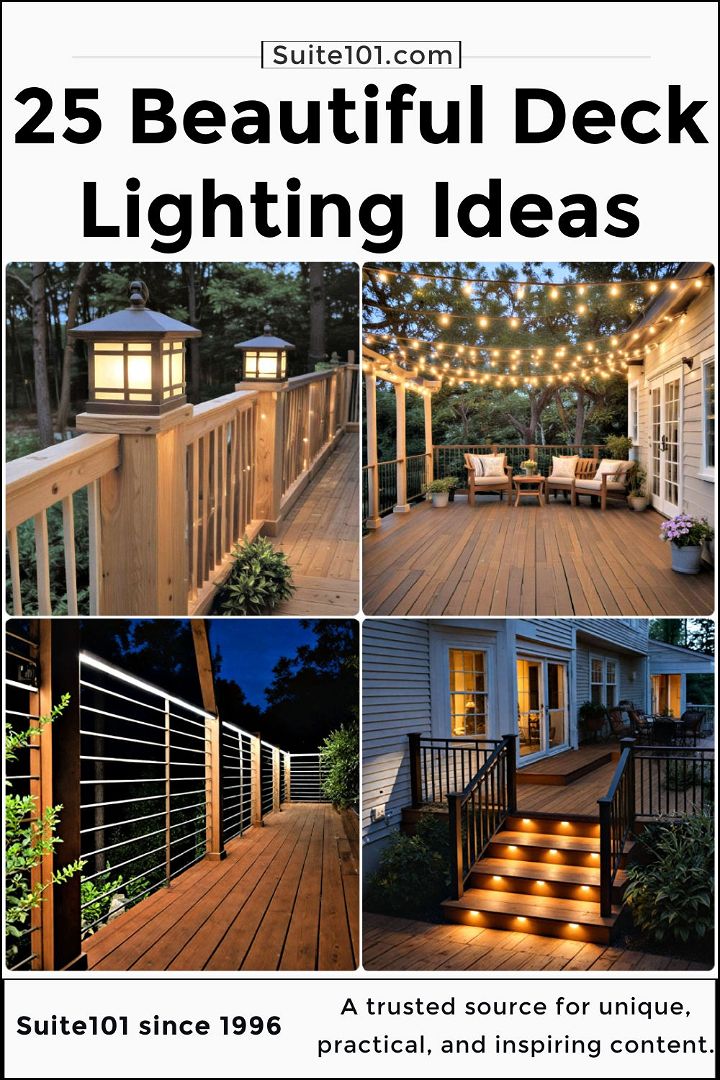 deck lighting ideas to copy