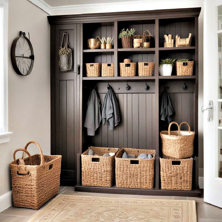 decorative baskets for storage