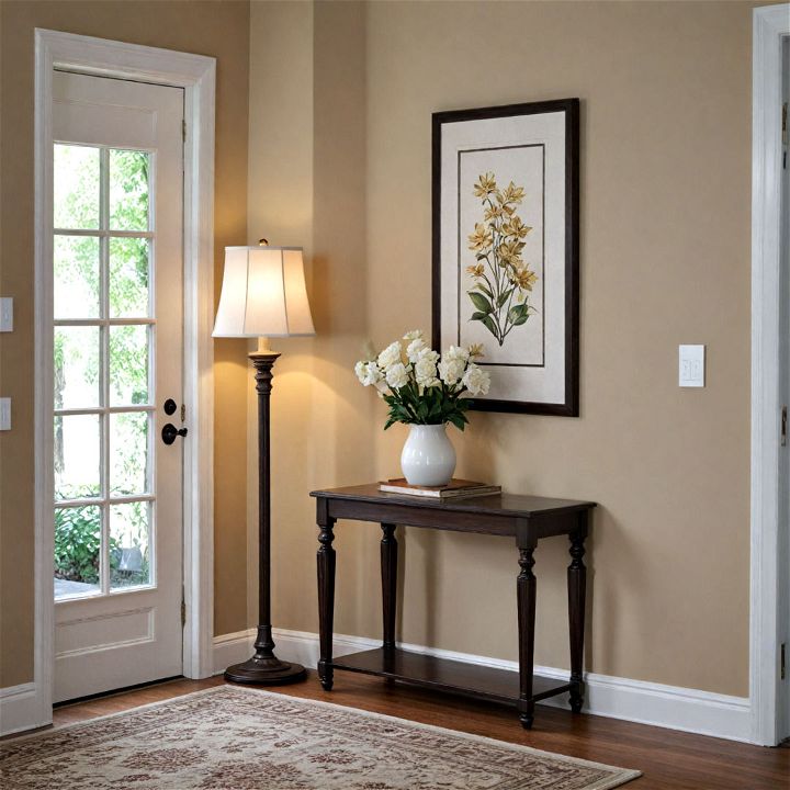 decorative floor lamps for entryway