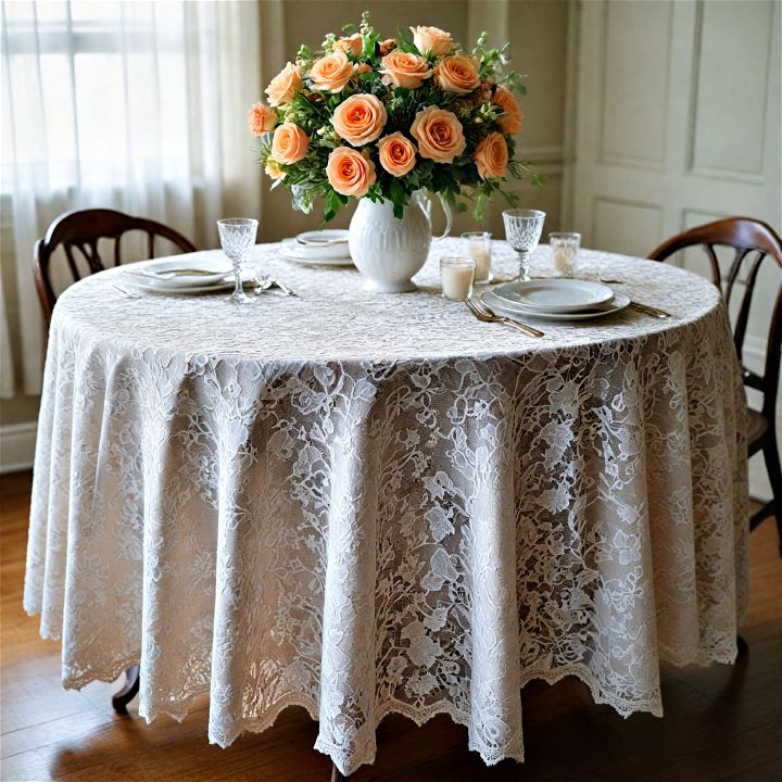 decorative lace tablecloths
