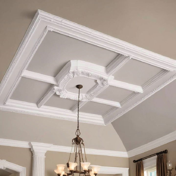 decorative moldings and medallions tray ceiling