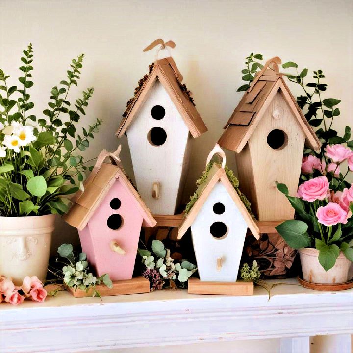 decorative small birdhouses