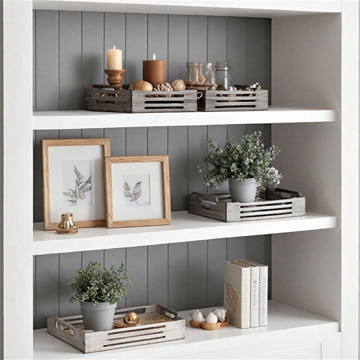 decorative trays for shelf decor