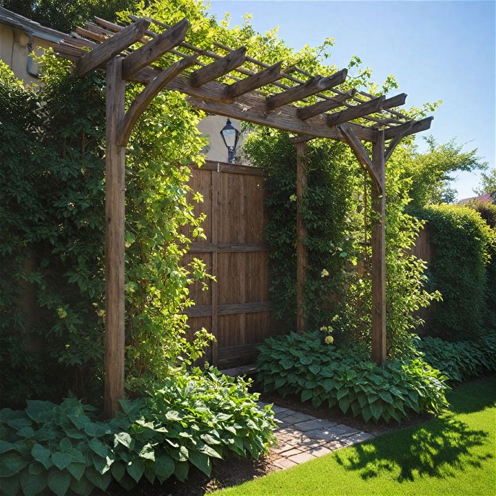 decorative trellis for vines and flowers