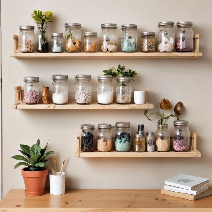 decorative wall mounted shelves