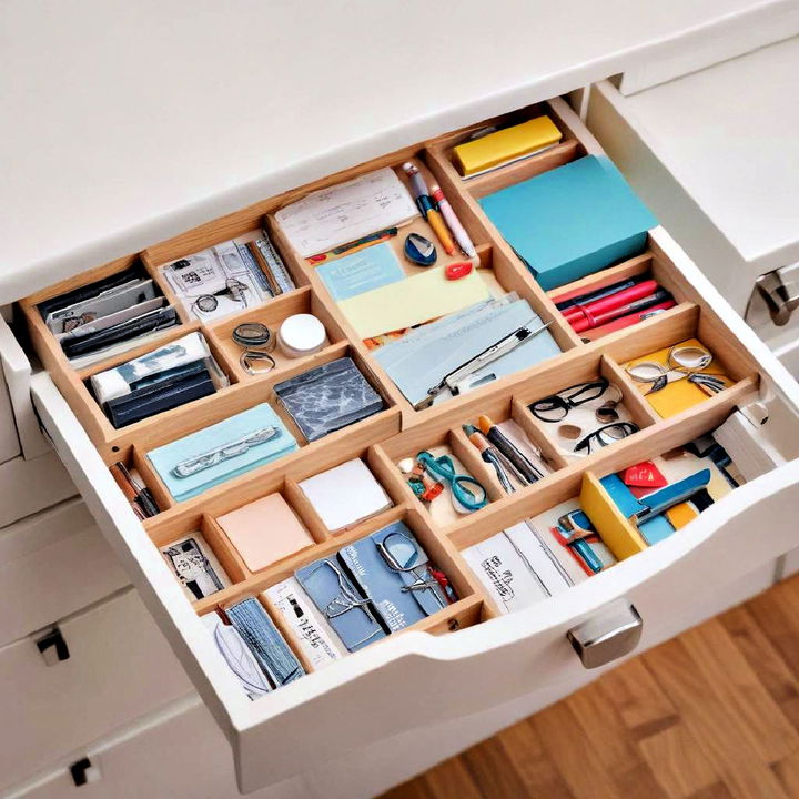 desk drawer organizer for small office