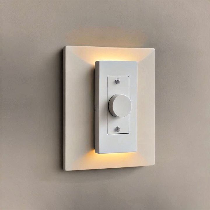 dimmer switch to control brightness